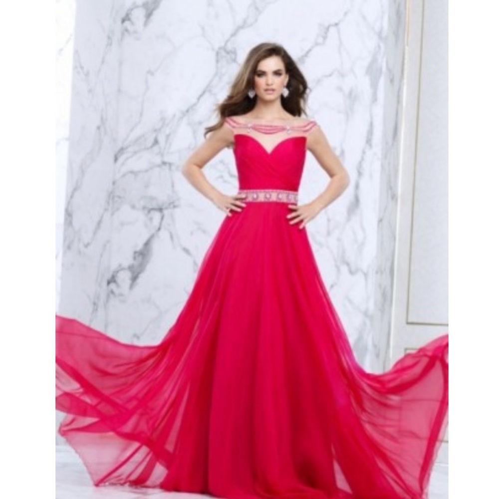 NWT Blush Pink Tarik Ediz gown